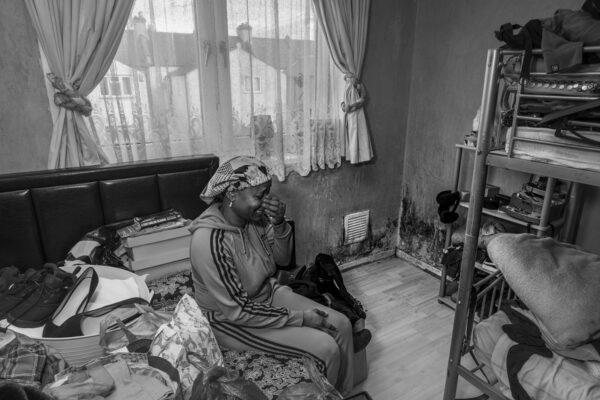 Uche in bedroom - credit Marc Davenant