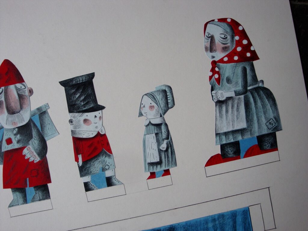Illustrations from Clive's Hansel & Gretel book