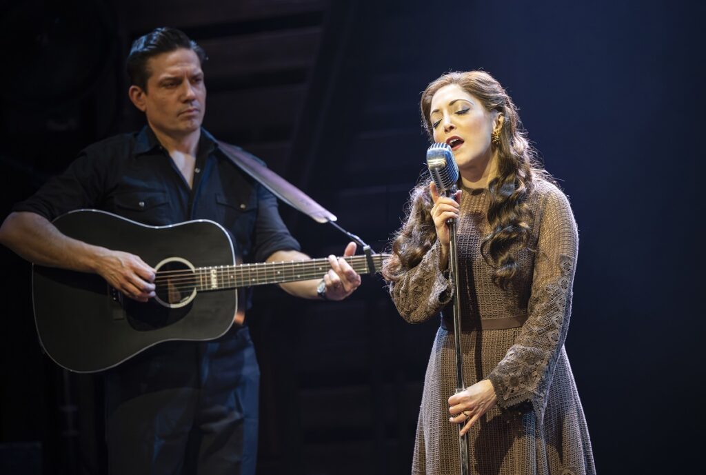 Christopher Ryan Grant (Johnny Cash) & Christina Bianco (June Carter Cash) - credit Pamela Raith