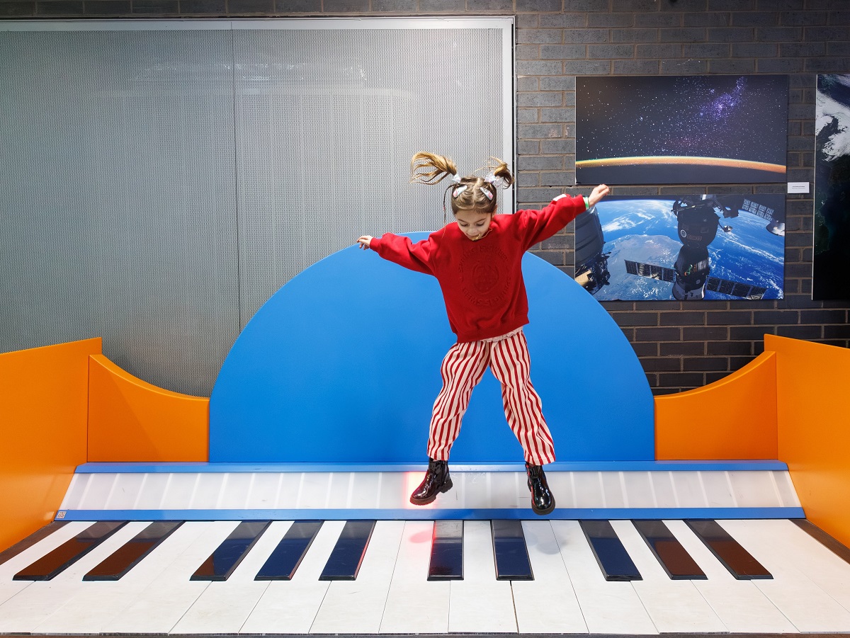 The Giant Piano at Techniquest - credit Steve Pope