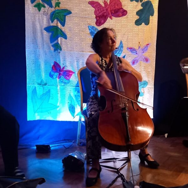 CelloCroí playing live in Pembroke Dock