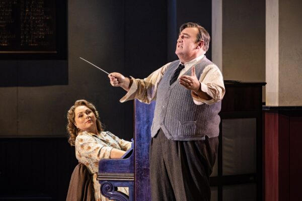 Rebecca Evans (Nerys Price) and Jeffrey Lloyd-Roberts (Dafydd Pugh) - credit Craig Fuller