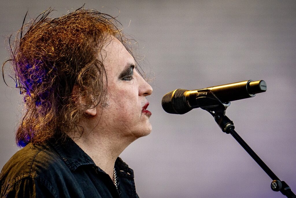 Robert Smith, The Cure - credit Tim Alban