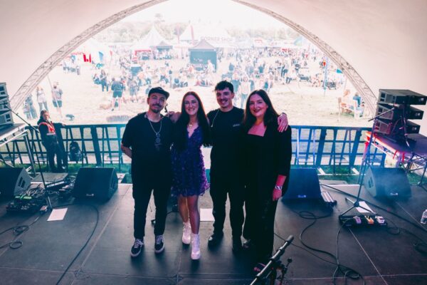 Wrenna and band post-set