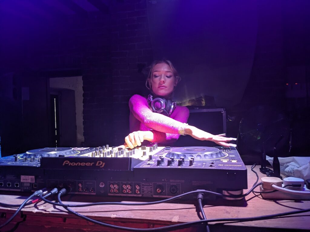 A DJ at the Workhouse
