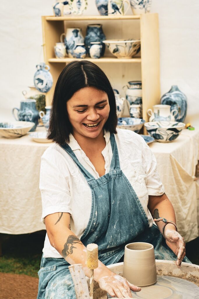 Ella Bua at Craft Festival Wales 2025 - credit David Edmunds